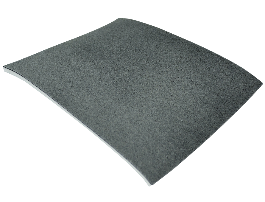 Матирующая полоска 115х140 мм на поролоне BETACORD JASPER Р600 GREY (20 шт.)