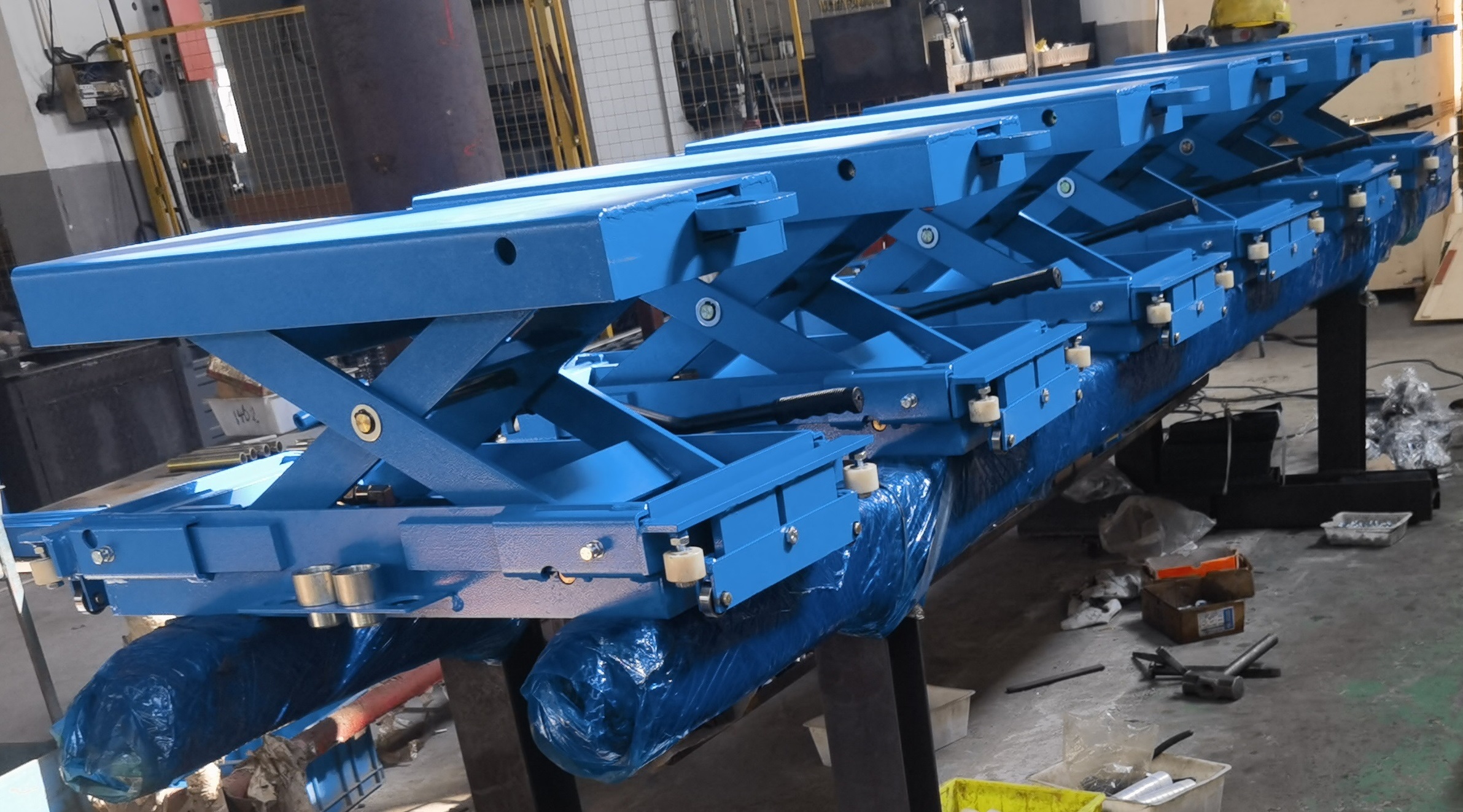 Техносоюз ES4D-S Подъемник 4-хст. г/п 4 т,эл/гидр. 380V (к-т) (без траверсы)