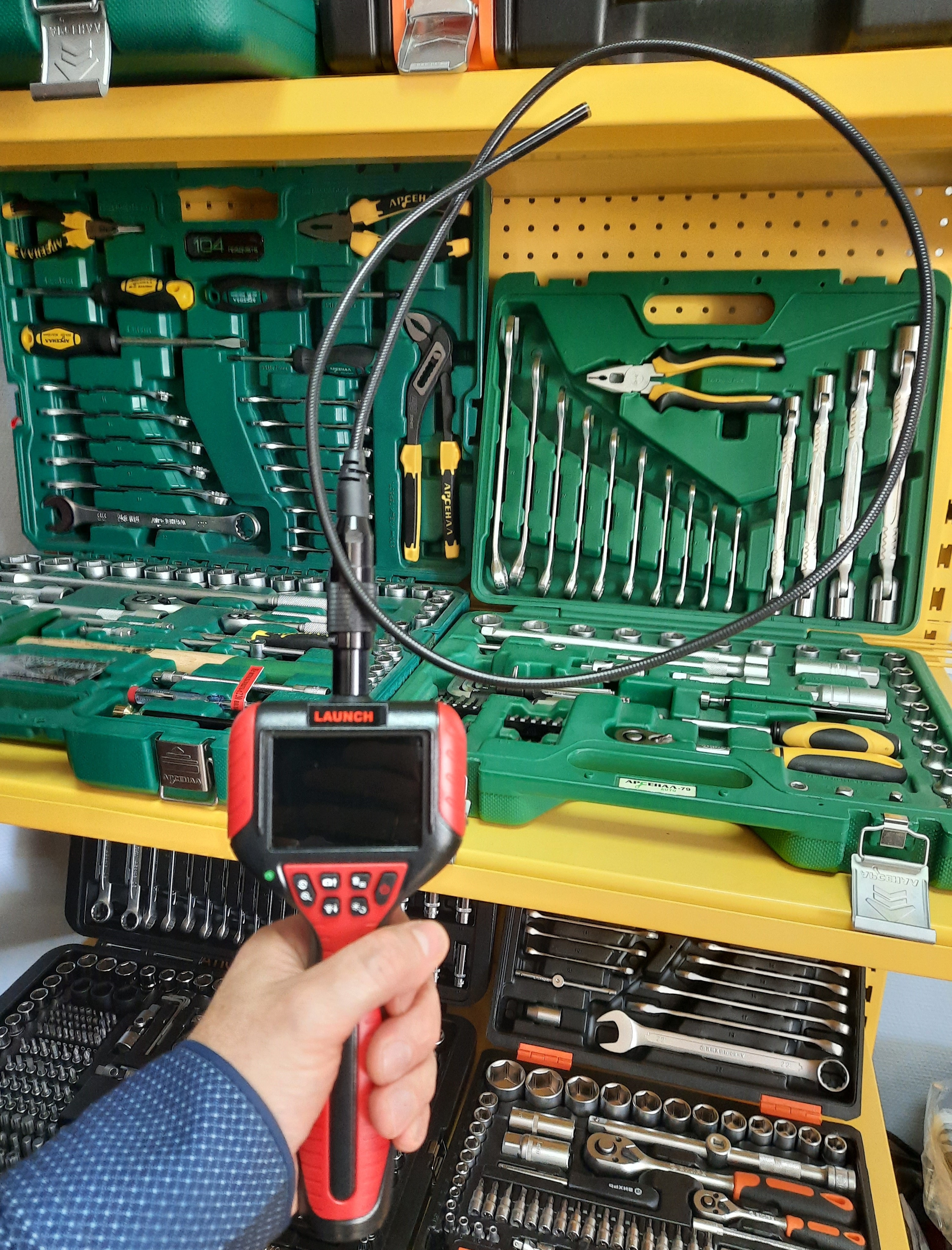 Техносоюз Видеоэндоскоп Launch VSP-800, 5.5 мм, 2.7” TFT LCD, 1280x720
