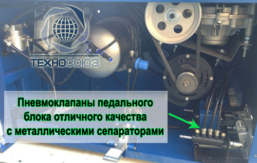 Техносоюз TS24AC Станок шиномонтажный полуавтомат с бустером (380 V)
