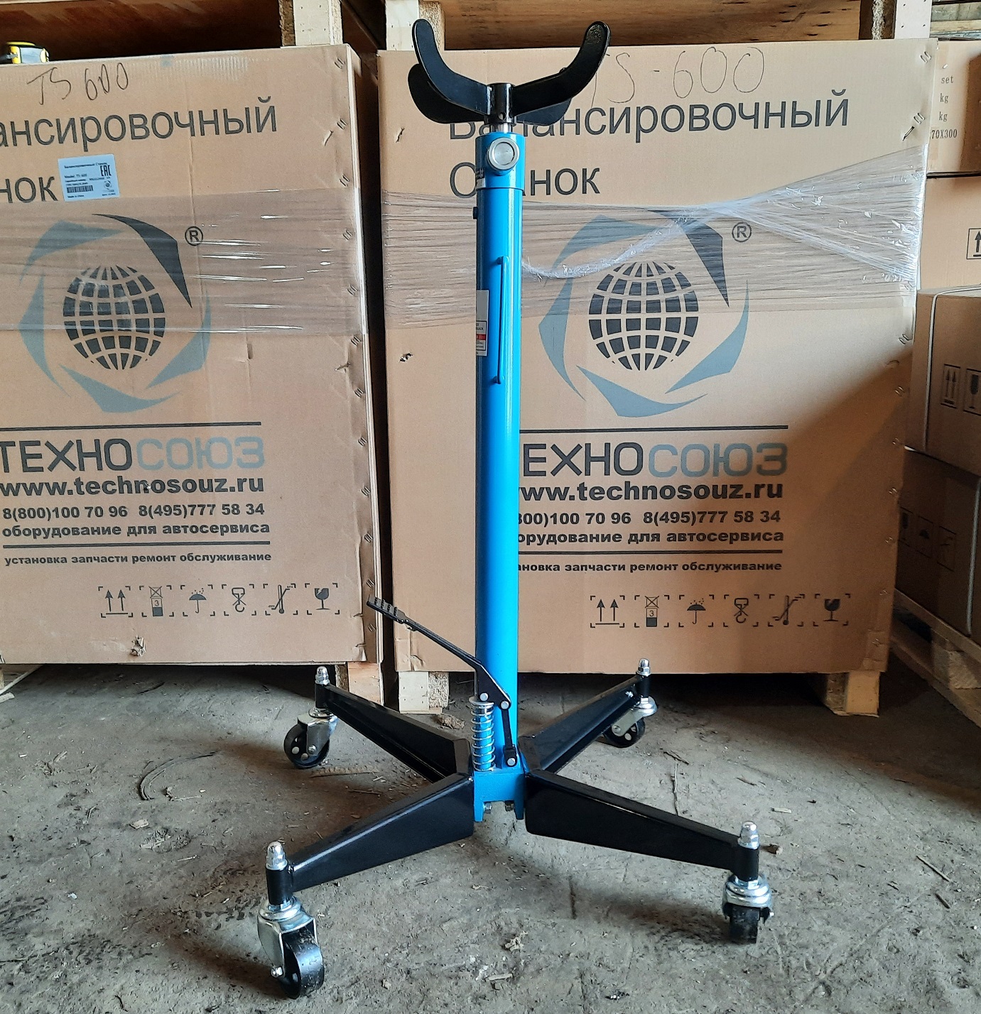 Техносоюз TS0101A Стойка трансмиссионная гидравлическая 0,3т