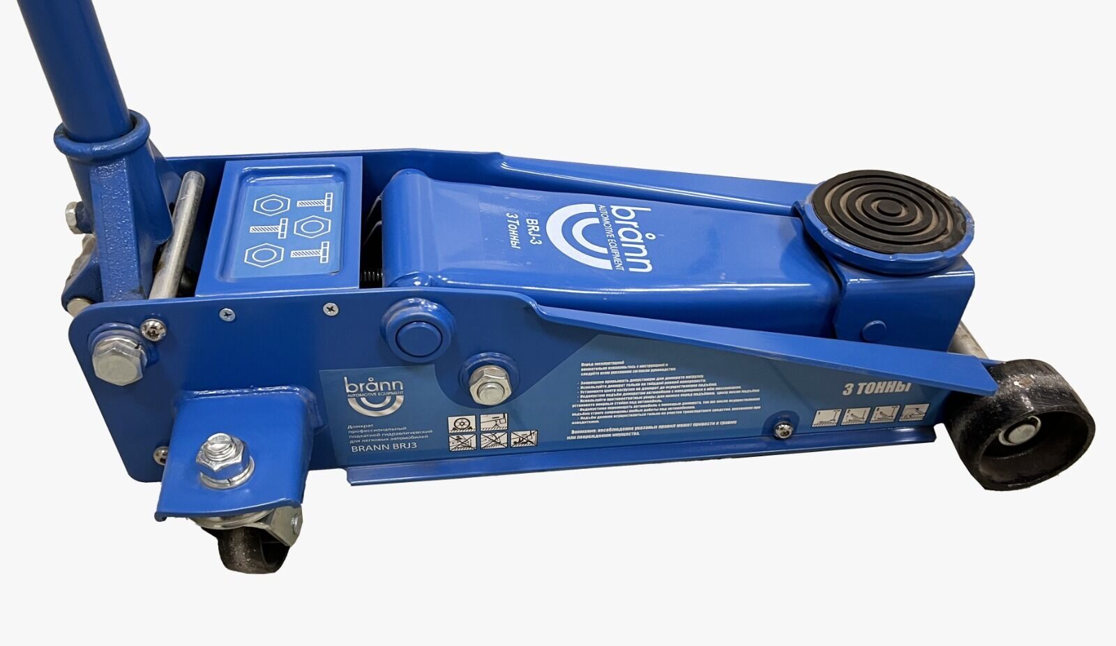 Домкрат подкатной гидравлический BRANN BRJ-3