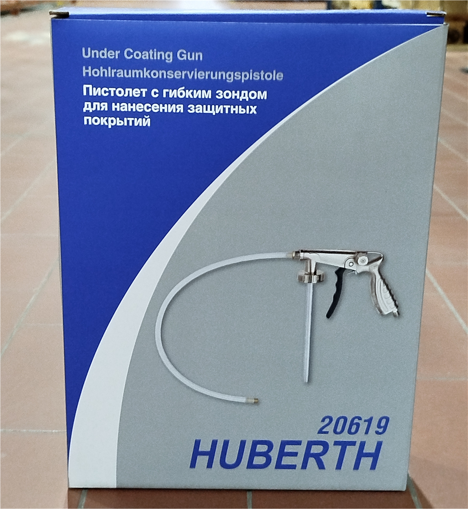 Пистолет для нанесения покрытий HUBERTH 20619 с гибким зондом