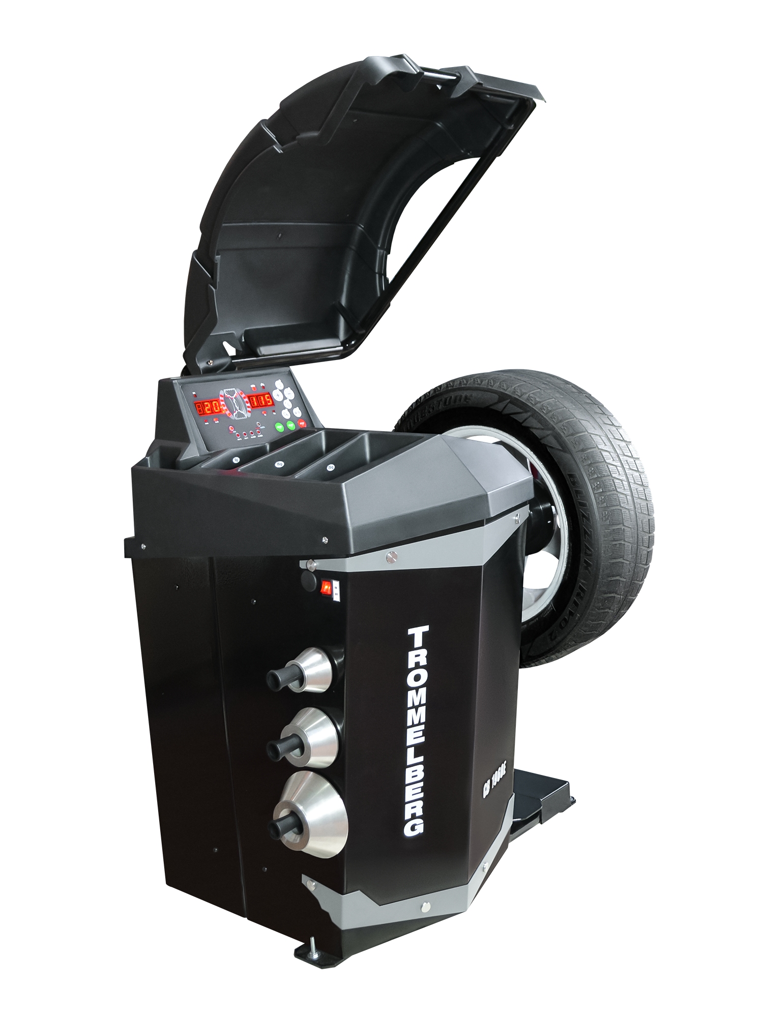 Станок балансировочный TROMMELBERG CB1960E с автовводом (для колёс до 70 кг)