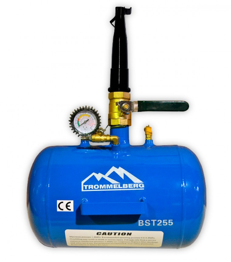 Бустер взрывной накачки бескамерных шин TROMMELBERG BST255