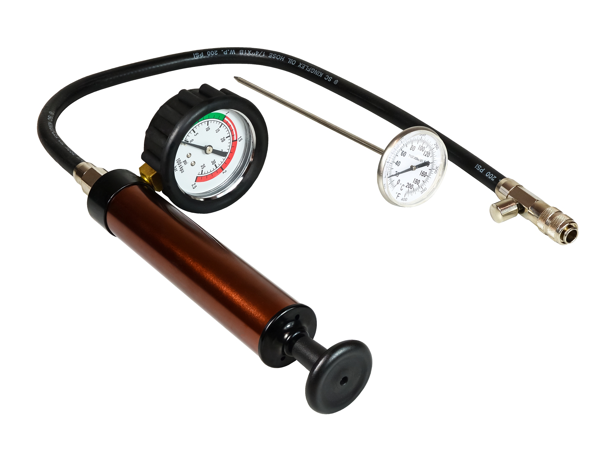 Комплект для проверки герметичности радиатора автомобиля TROMMELBERG G103722