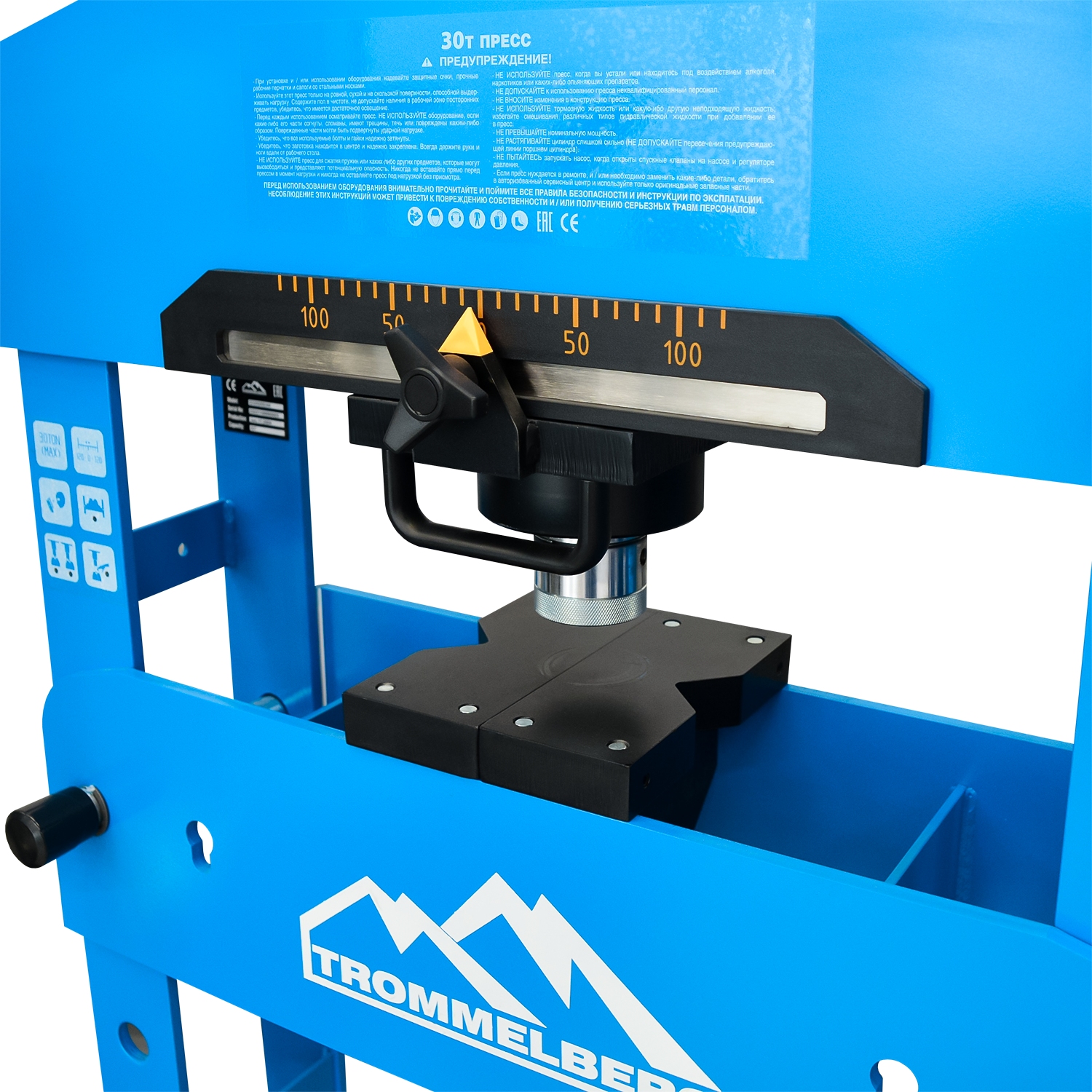 Пресс гидравлический напольный на 30 т TROMMELBERG SD20030EAM с пневмоприводом