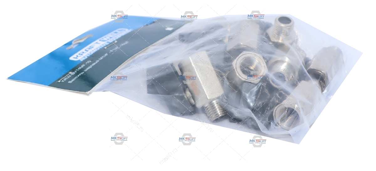 Вентиль шаровый M1/4" - F1/4", 10 шт KraftWell  арт. KRW-BV14MF-10