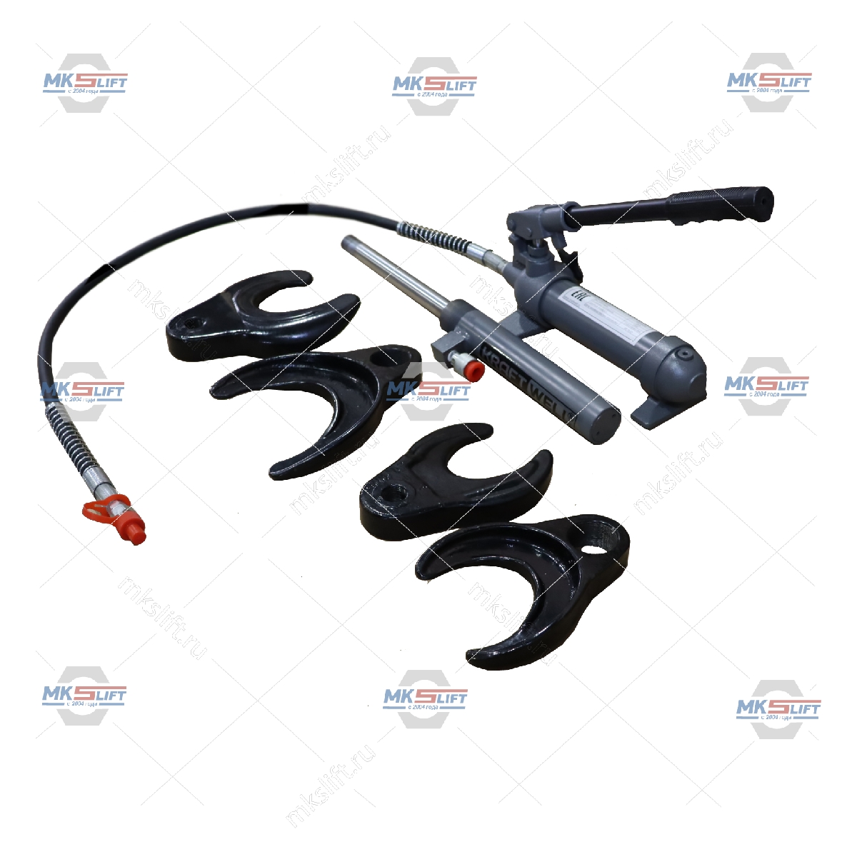 Съемник для демонтажа/монтажа (стяжки) пружин универсальный KraftWell  арт. KRWSCM