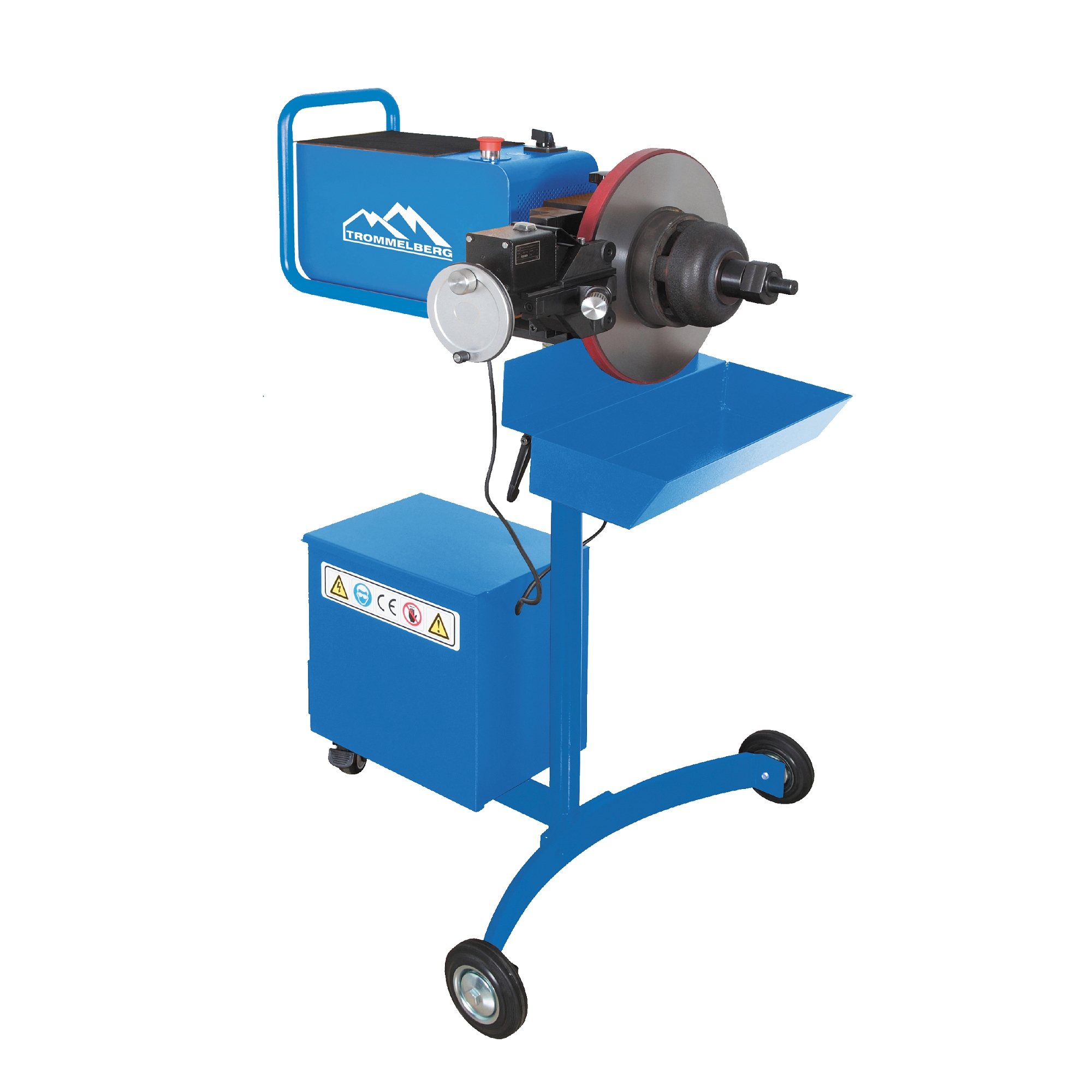Станок для проточки тормозных дисков со снятием TROMMELBERG TDA-101