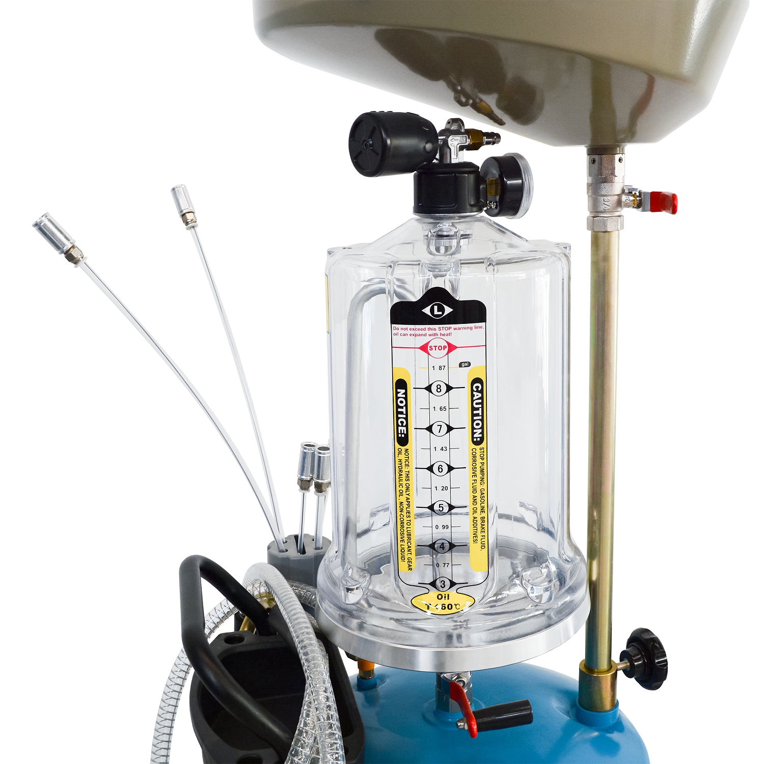 Установка для слива масла TROMMELBERG UZM80 с инспекционной камерой