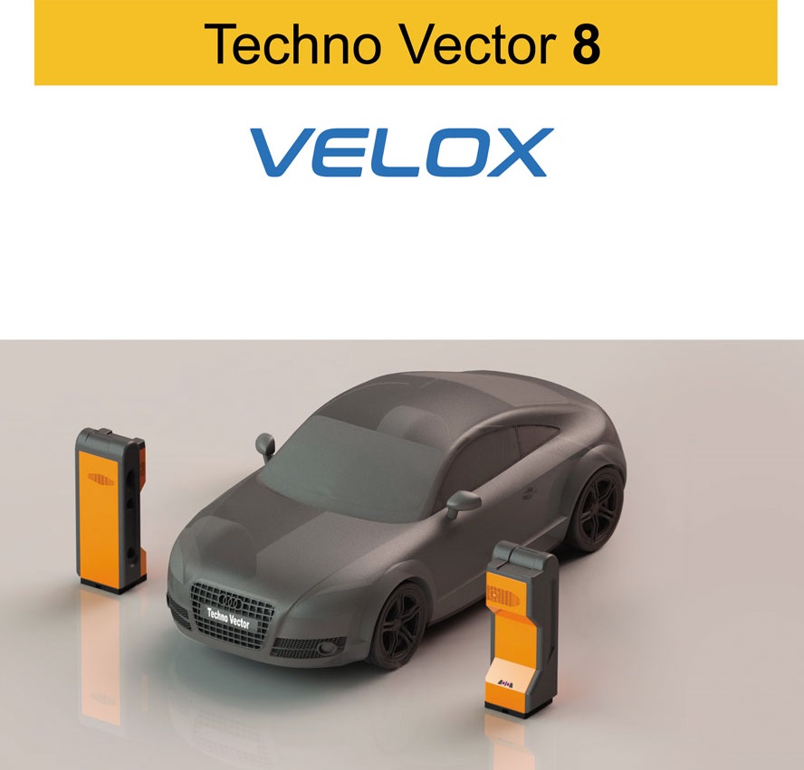 Техносоюз T8102 VELOX  бесконтактный стенд сход развал Техно Вектор
