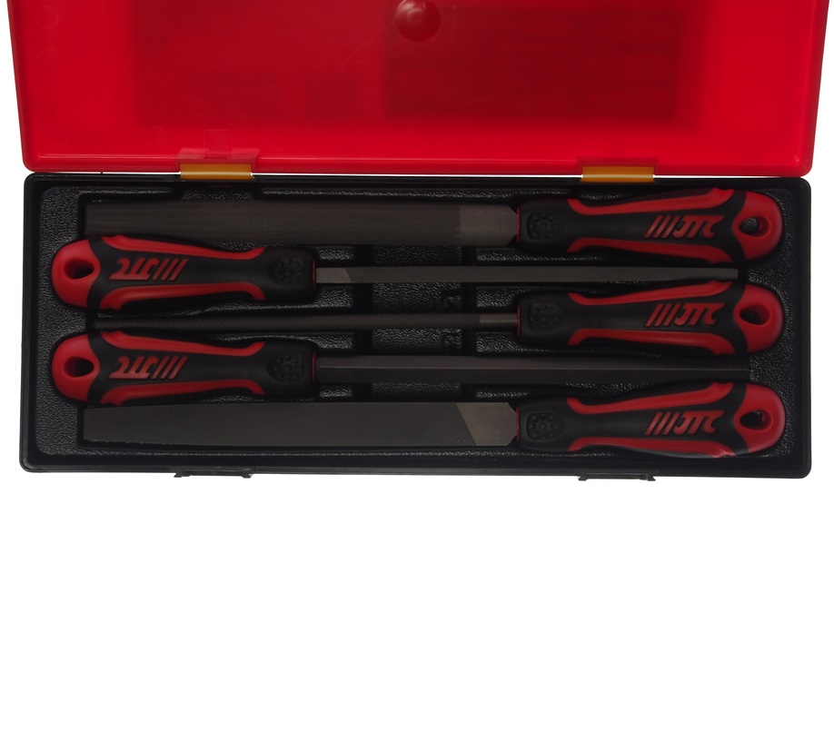 Техносоюз Набор напильников 8" (в кейсе) 5шт JTC-K8053