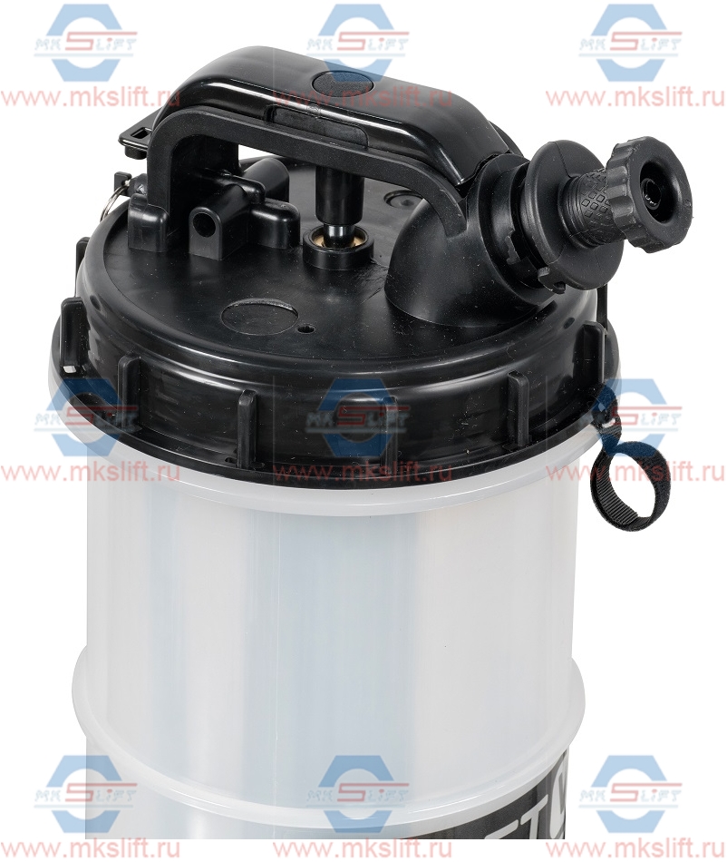 Емкость для откачки масла с ручным приводом, 6 л KraftWell  арт. KRW1806.M