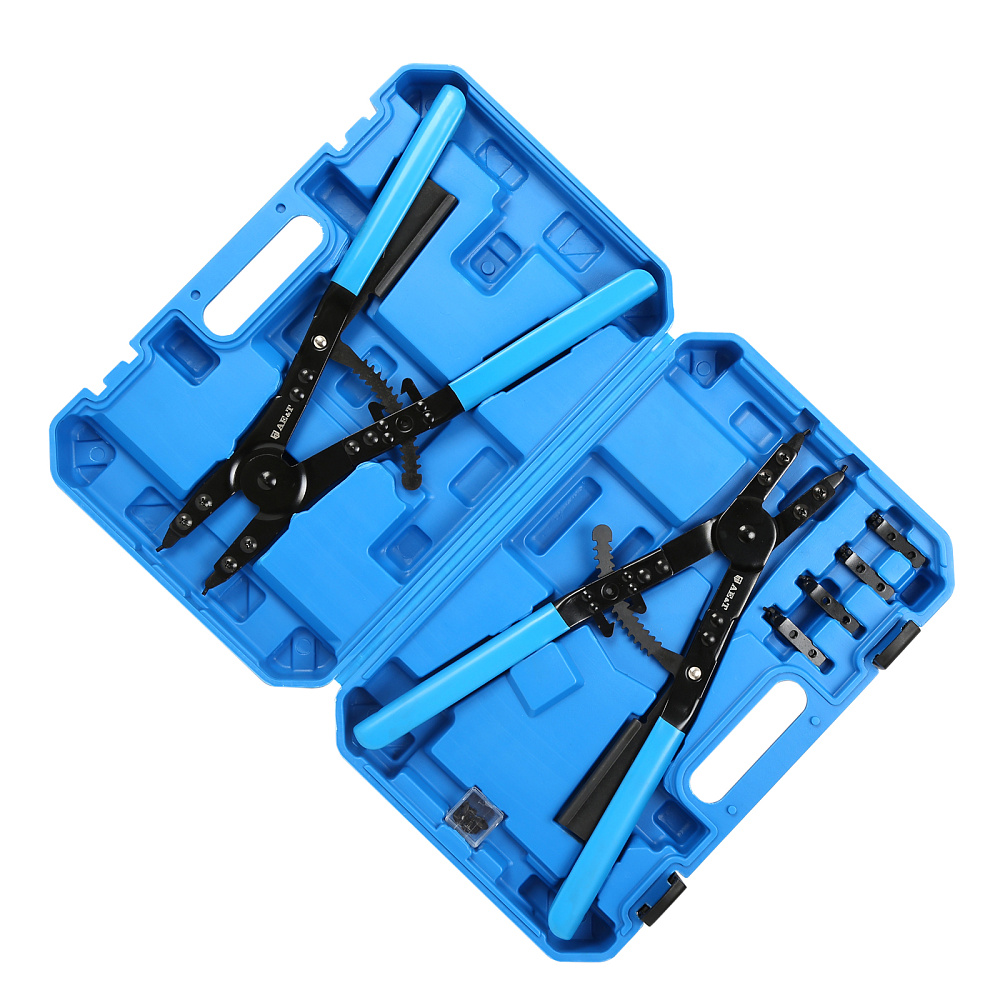 Съемник стопорных колец 2шт со сменными носами 16" TA-H1037 AE&T