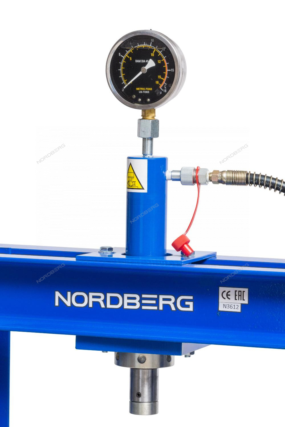 Гидравлический пресс, 12 т NORDBERG