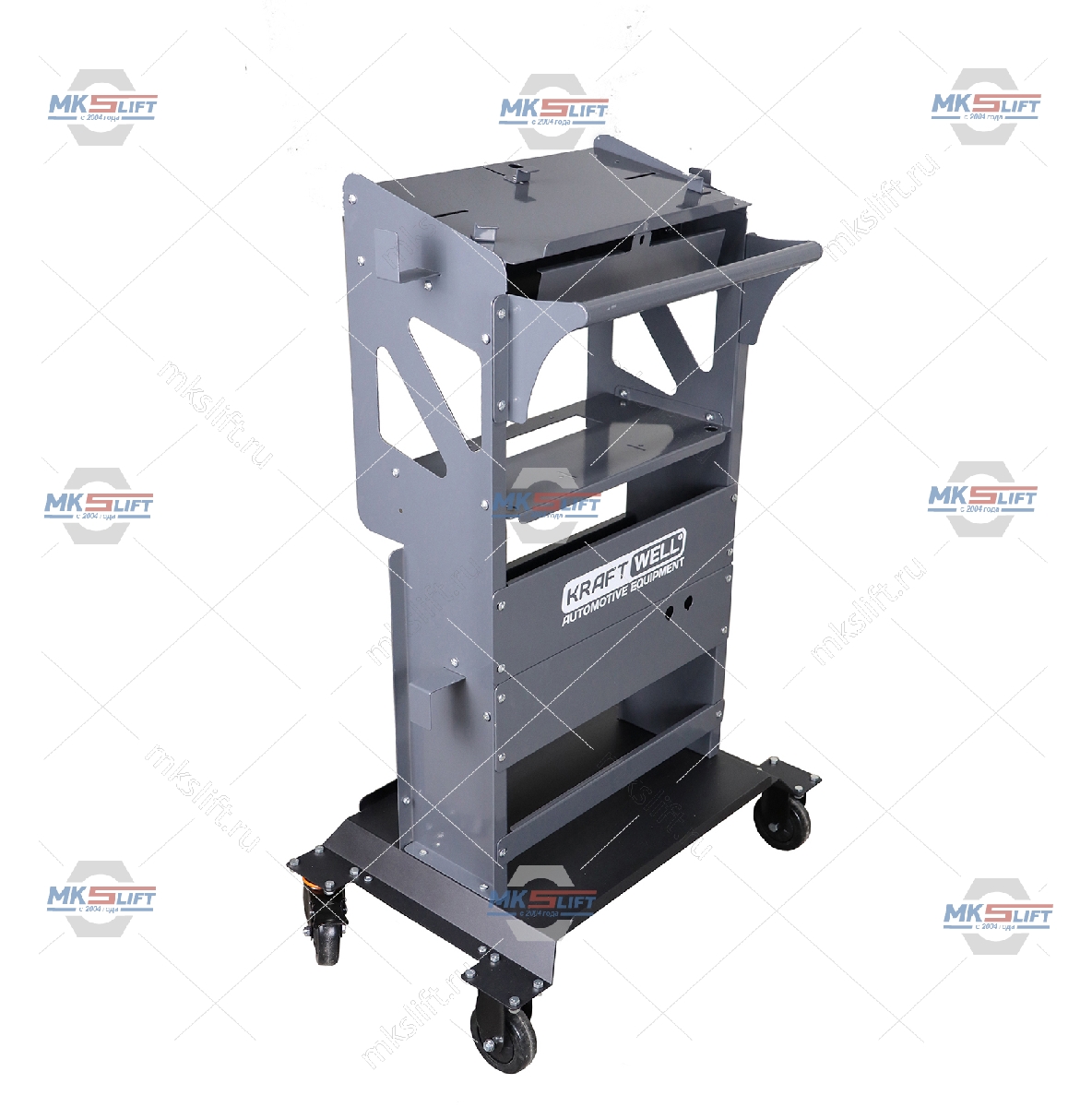 Тележка диагностическая, сборная KraftWell  арт. KRW3D-CAB
