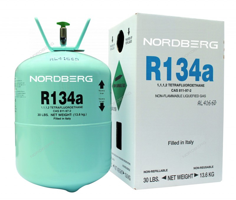 Хладагент Фреон R134A, объем 13,6 кг NORDBERG