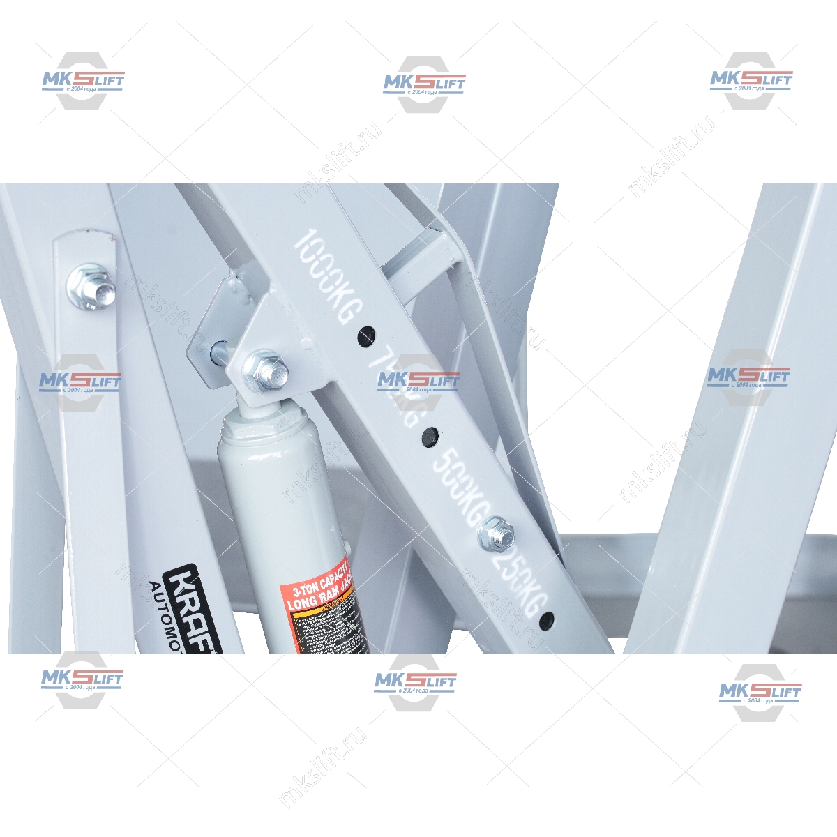 Кран складной двухтактный г/п 1000 кг. KraftWell  арт. KRWC1