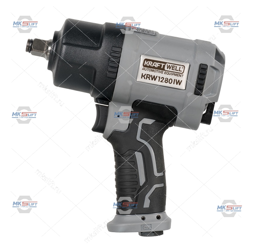 Гайковерт пневматический ударный  1/2", 1300 Нм KraftWell  арт. KRW1280IW