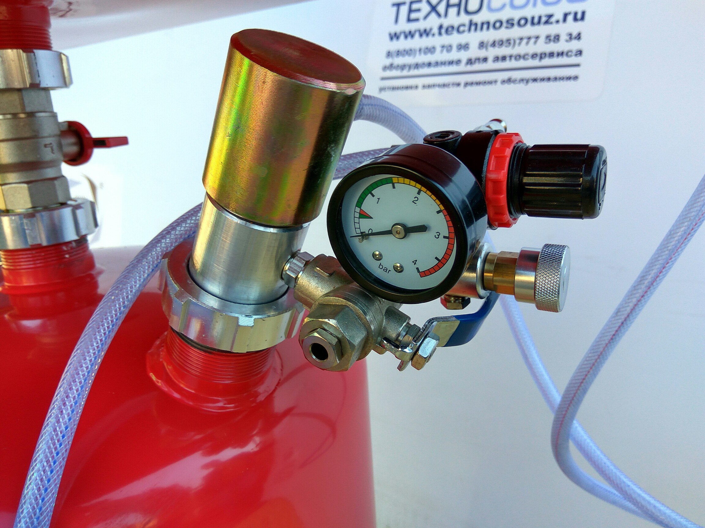 Техносоюз TS-2101 (XH-PDCT) Мойка для деталей пневматическая 65+50л
