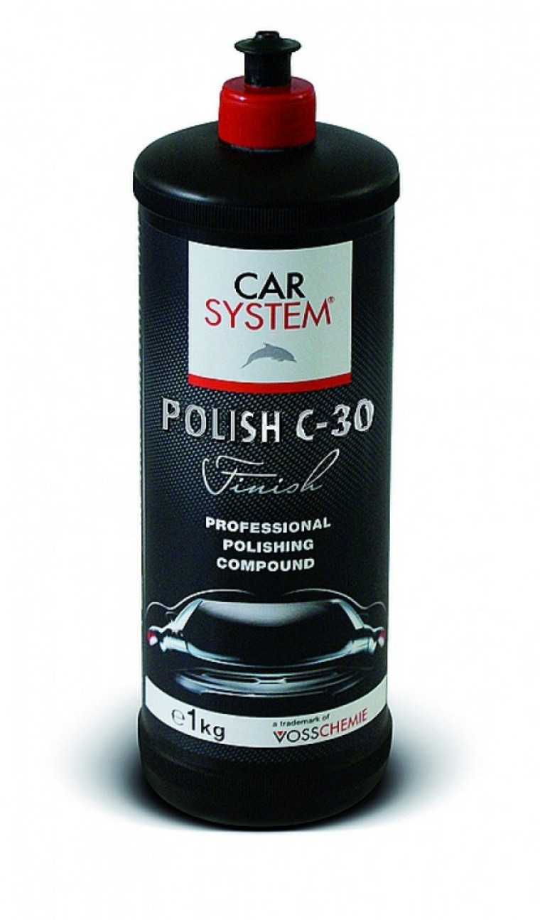 Полировальная паста CARSYSTEM C-30 FINISH черный колпачок (1 кг)