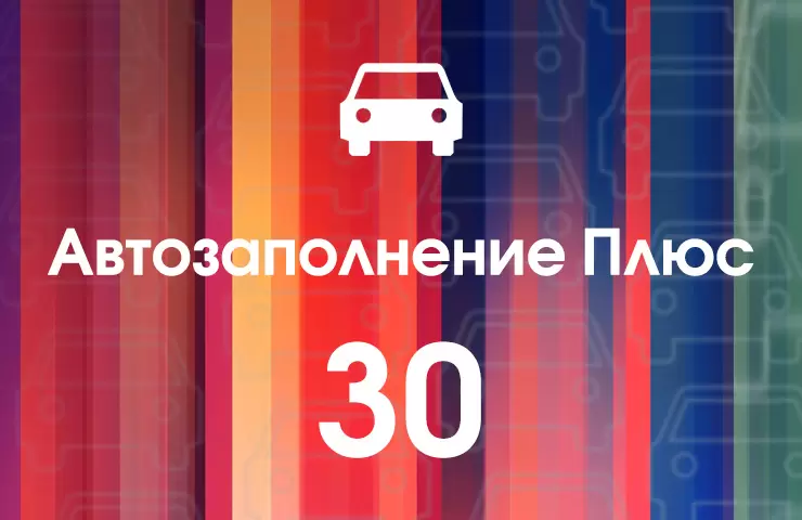 Лицензия "Автозаполнение Плюс" 30