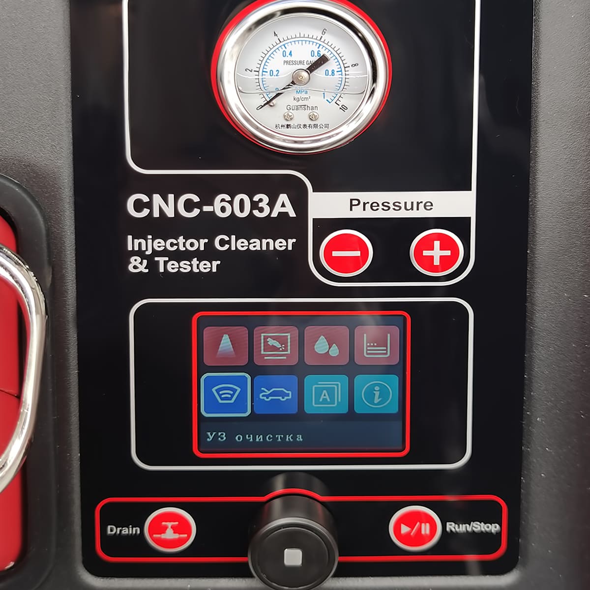 Техносоюз Стенд для тестирования и очистки форсунок Launch CNC-603A NEW, для 6-и форсунок