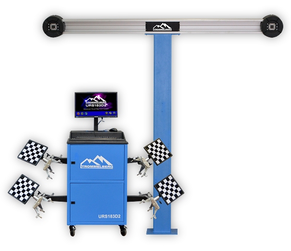 Стенд сход-развал TROMMELBERG технология 3D фиксированная балка URS183D2F