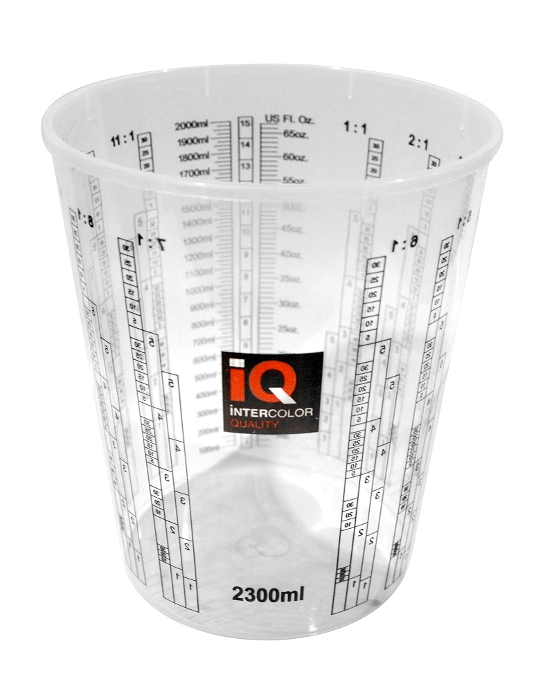 Ёмкость пластиковая IQ для смешивания красок на 2300 мл (100 шт.)