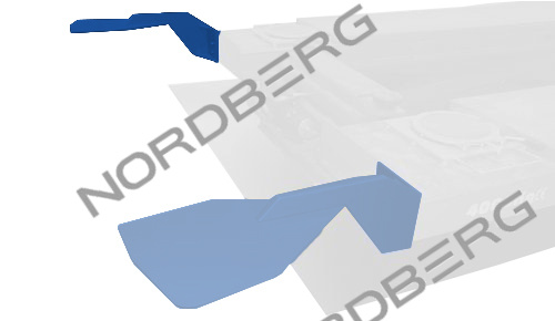 Кронштейн для стенда C803, для ножничного подъемника левый NORDBERG