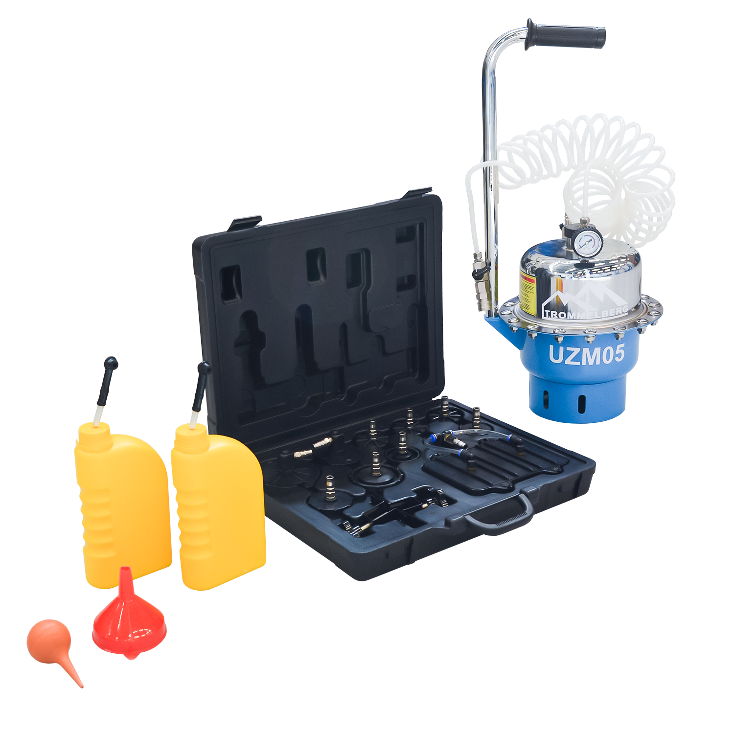 Установка для замены тормозной жидкости TROMMELBERG UZM05 пневматическая