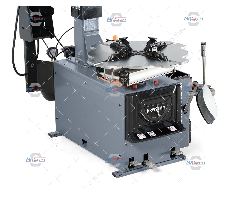 Шиномонтажный станок СУПЕРАВТОМАТ 2 скорости 10-28" KraftWell  арт. KRW27MR