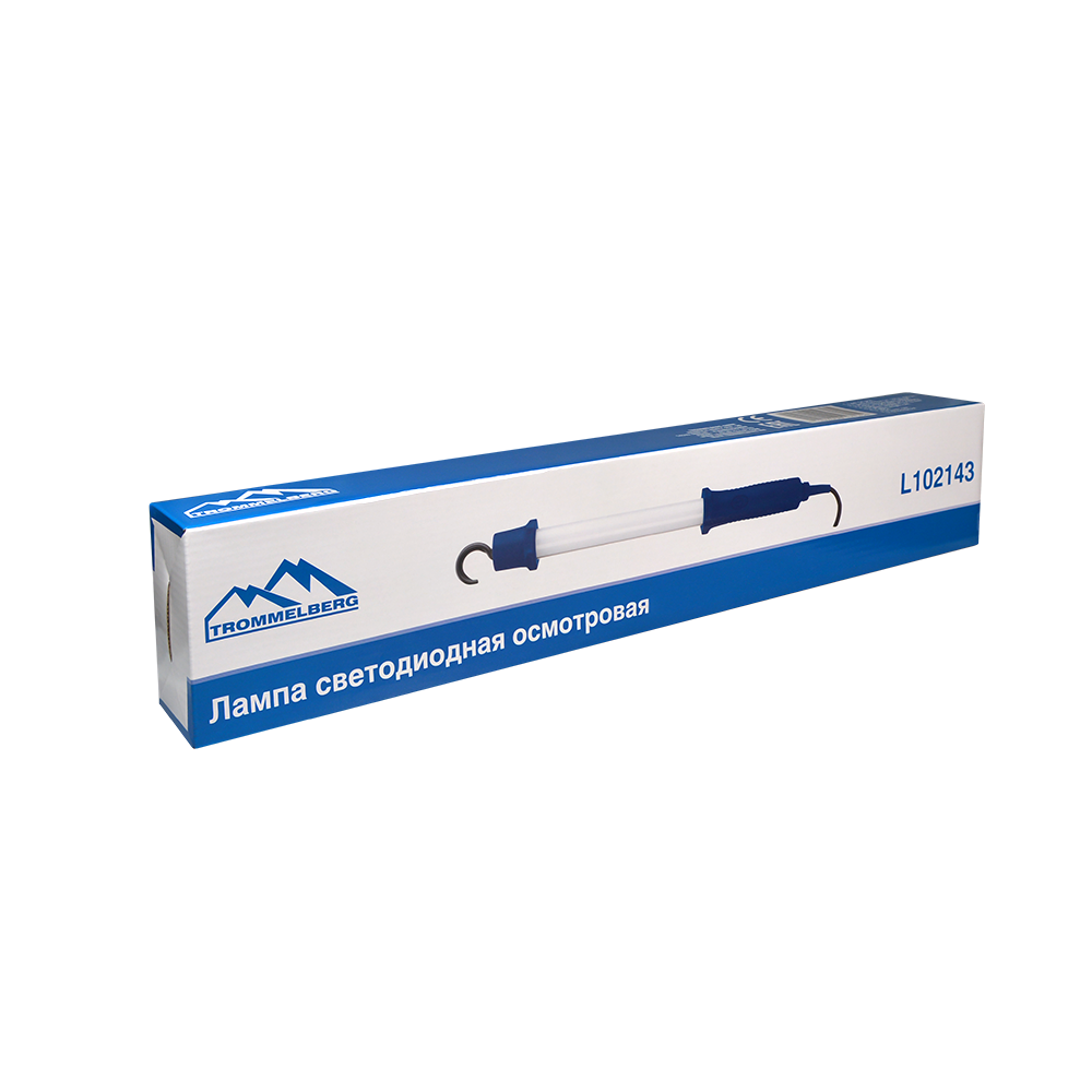 Лампа светодиодная сетевая осмотровая для автосервисов TROMMELBERG с крючком