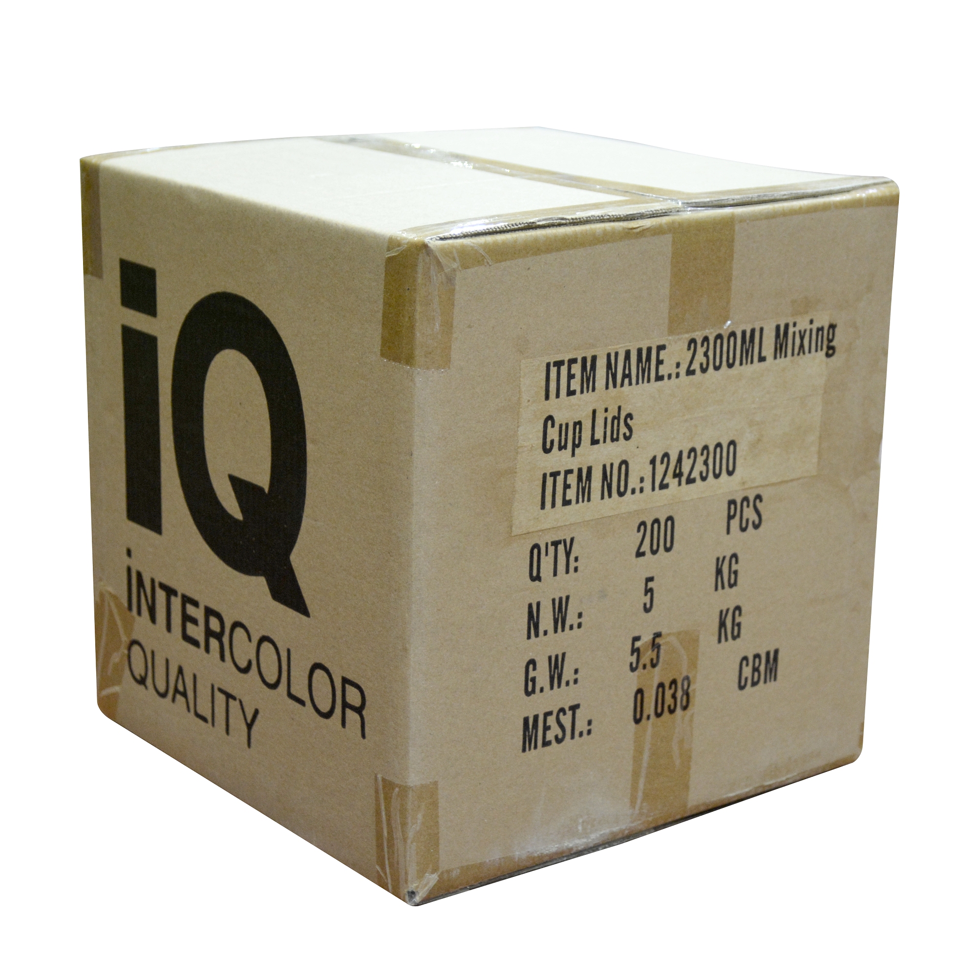 Крышка для пластиковой мерной ёмкости IQ 2300 мл (200 шт.)