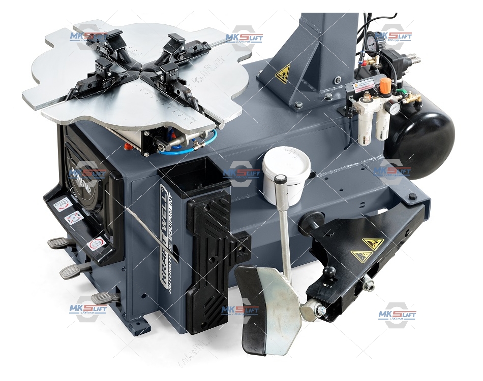 Шиномонтажный станок СУПЕРАВТОМАТ 2 скорости 10-28" KraftWell  арт. KRW27MR