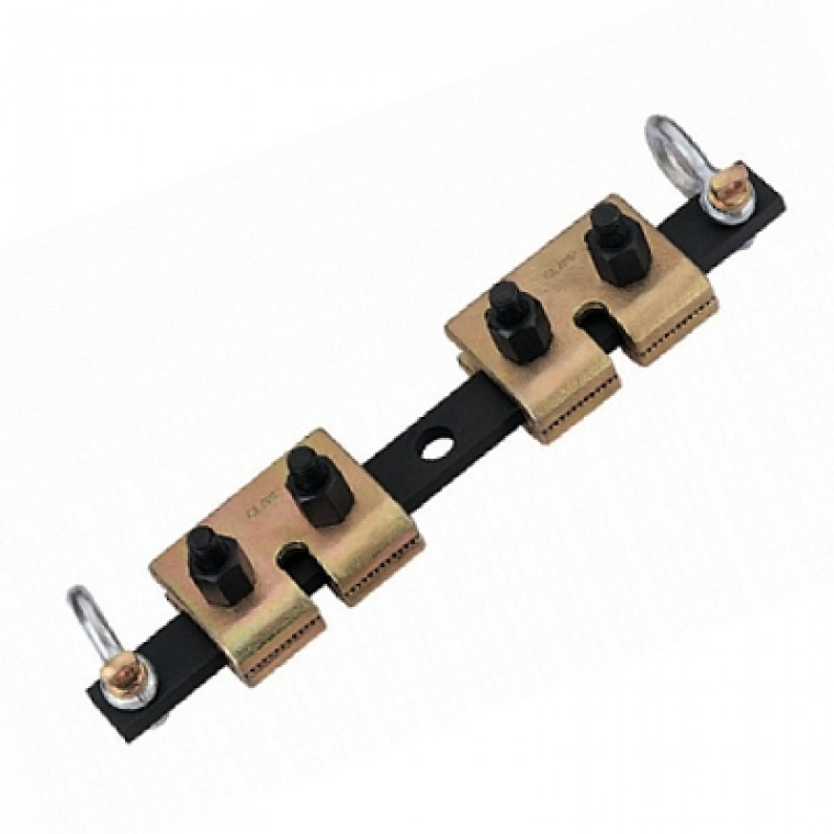 Зажим болтовой сдвоенный широкий TROMMELBERG на 5 т