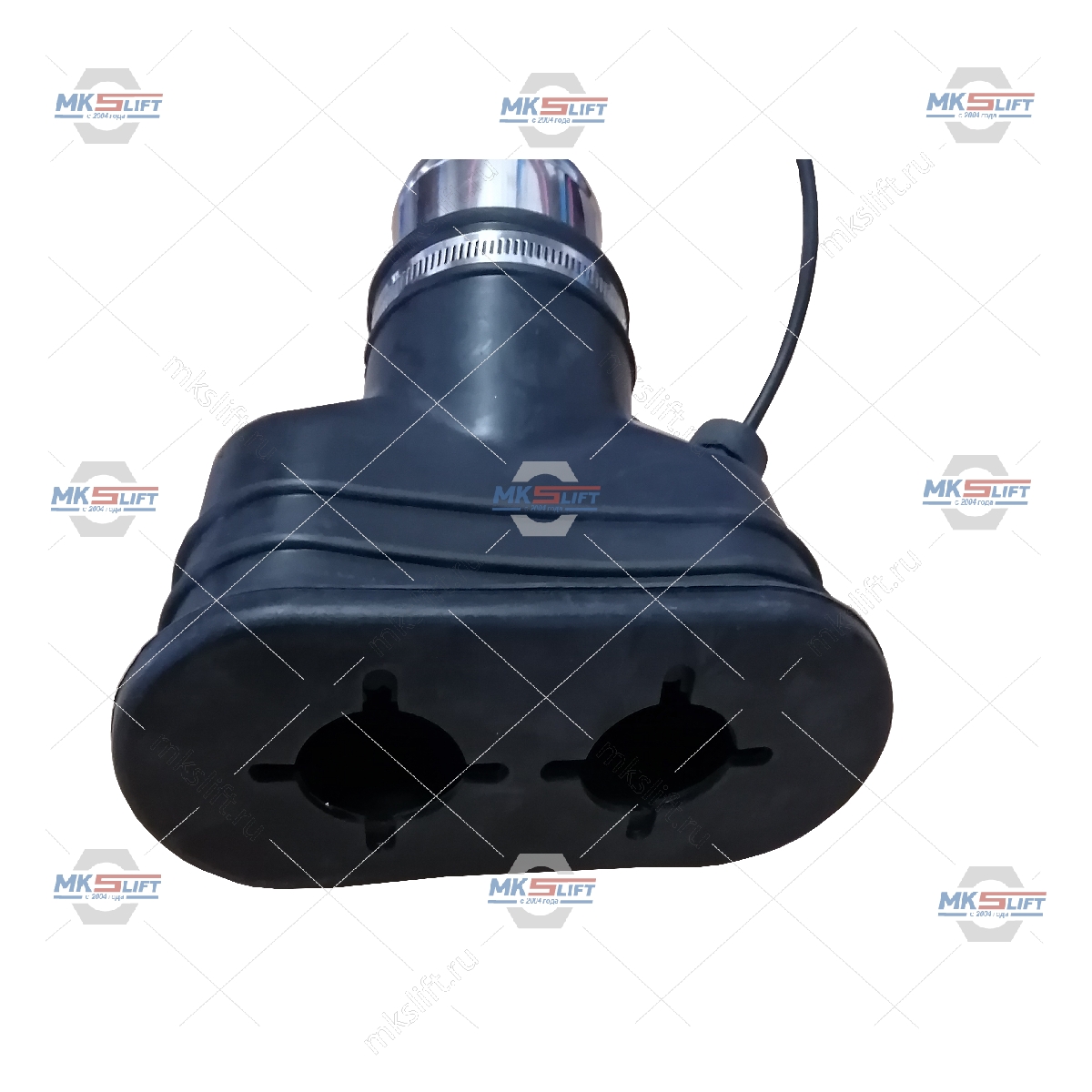 Насадка газоприемная овальная 102 мм KraftWell  арт. KRW-EN-102D