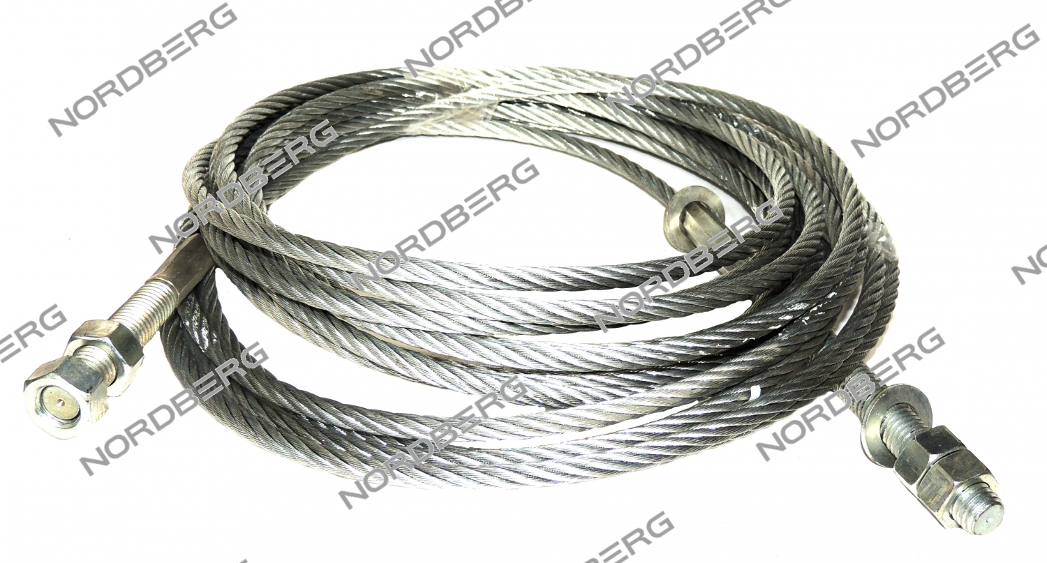 Трос для подъемника 4440T (L=9299мм) NORDBERG