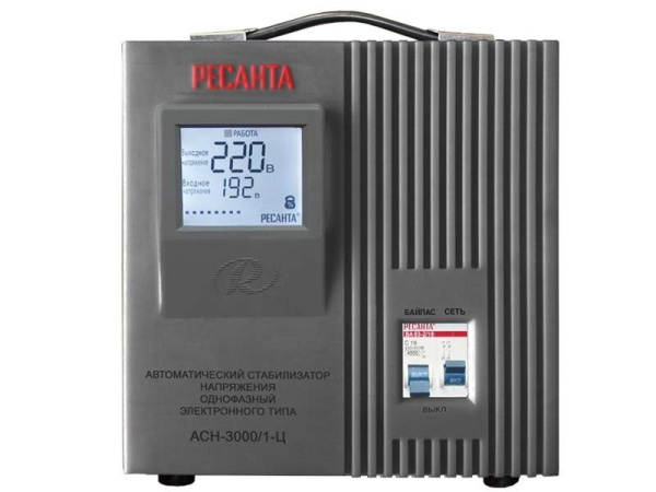 Техносоюз Стабилизатор напряжения РЕСАНТА АСН-3000/1-Ц
