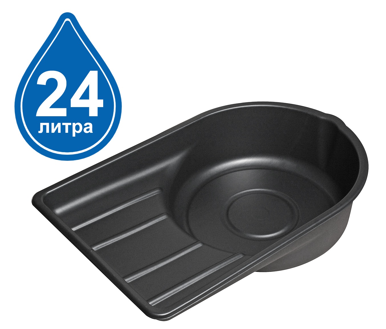 Техносоюз JTC-AM46 Поддон для слива масла пластиковый 24л