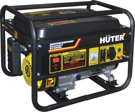 Техносоюз Портативный бензогенератор HUTER DY4000L