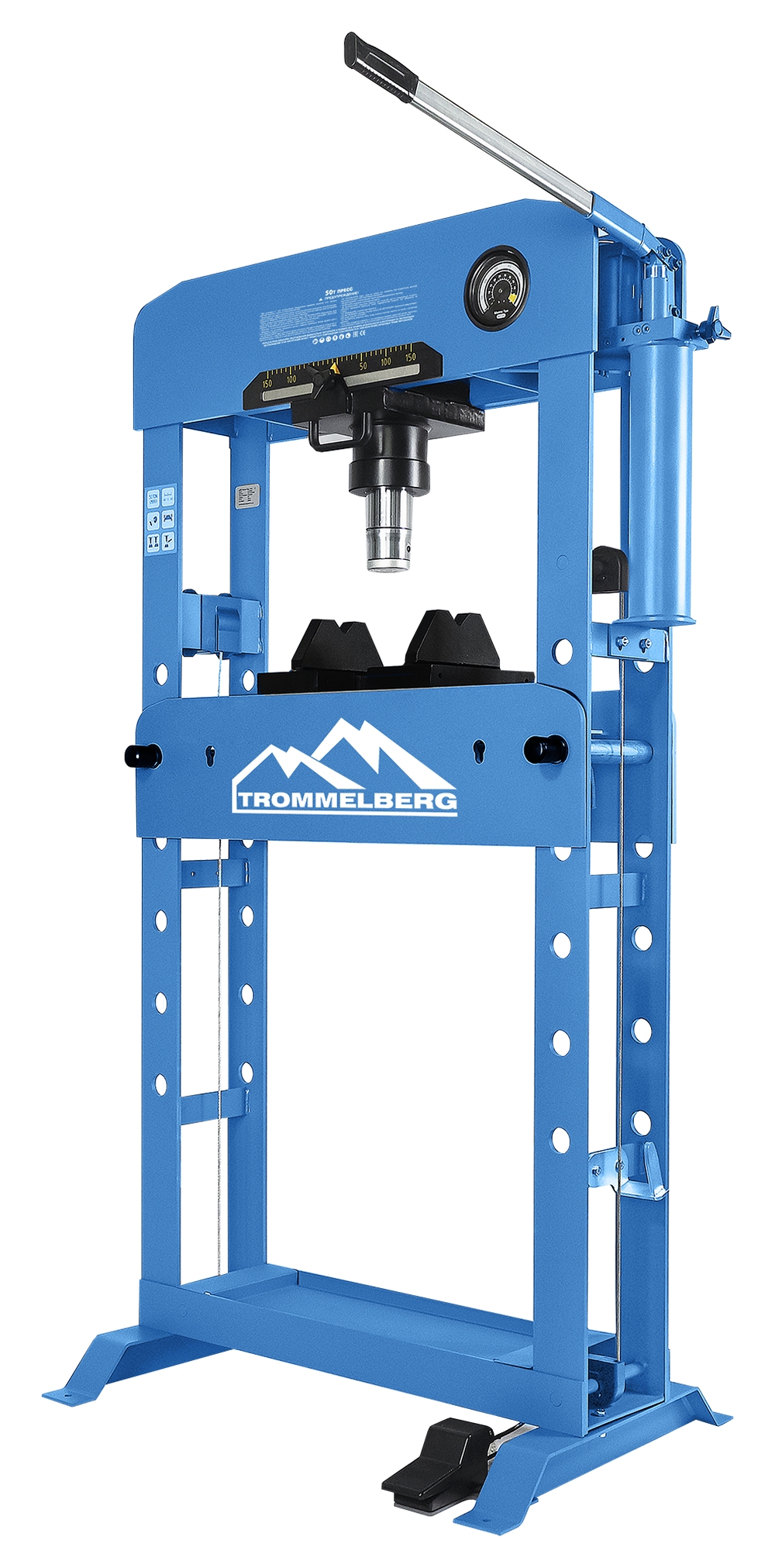 Пресс гидравлический напольный на 50 т TROMMELBERG SD20050EAM с пневмоприводом