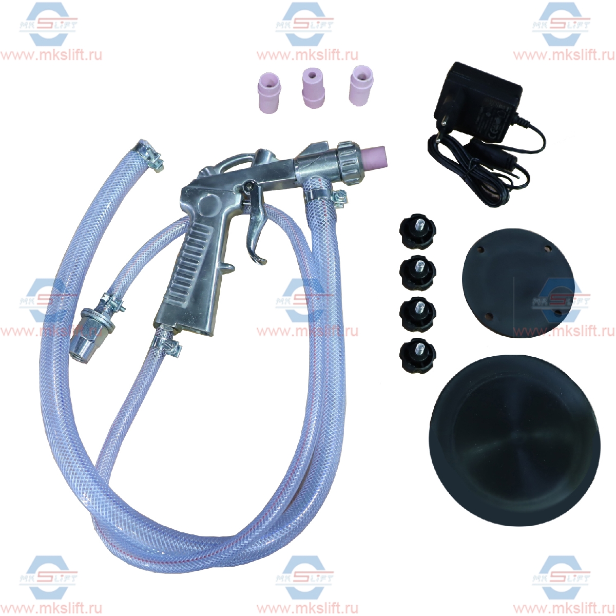 Камера пескоструйная настольная, боковая загрузка, 110 л KraftWell  арт. KRW-SB110
