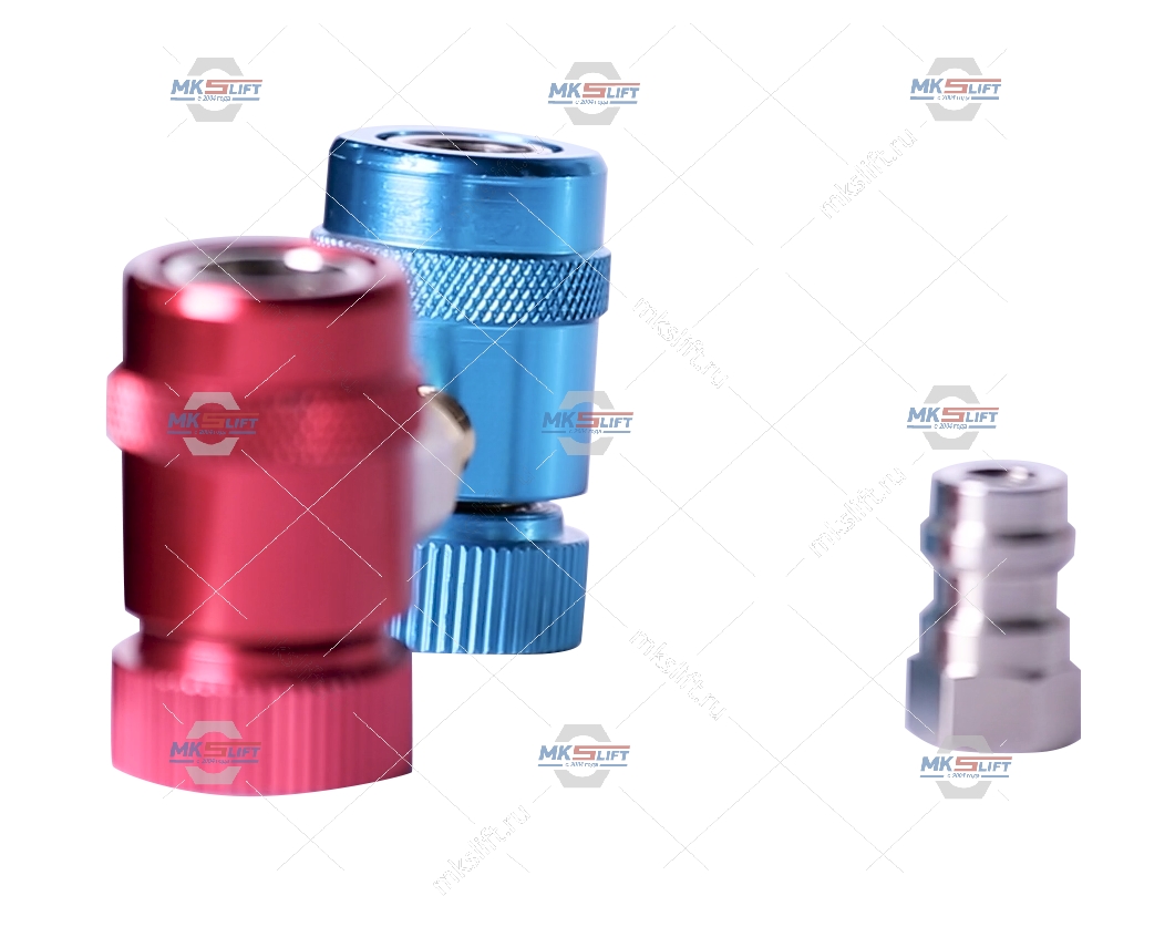 Комплект адаптеров для баллона с фреоном KraftWell  арт. KRW-1316