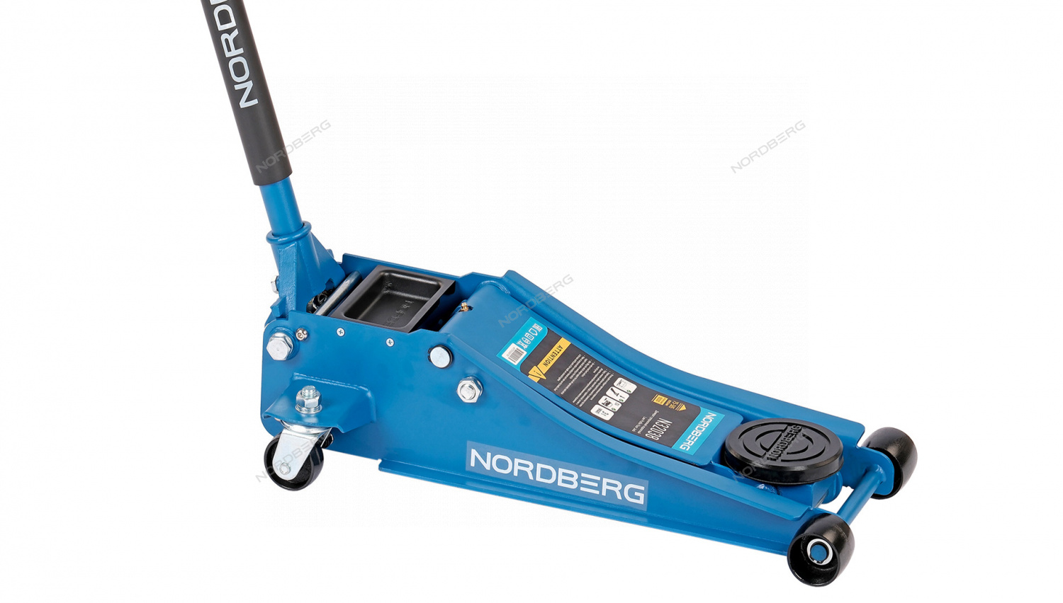Домкрат подкатной 3 т, супернизкий подхват NORDBERG