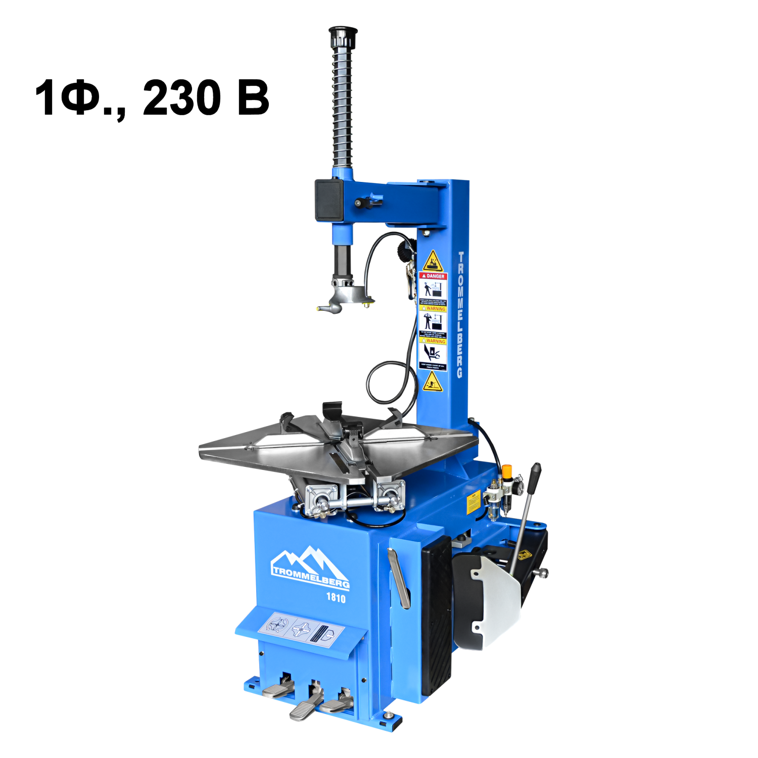 Шиномонтажный полуавтомат TROMMELBERG 1810B для дисков 10-23 дюйма (нар.) 1Ф.х230В