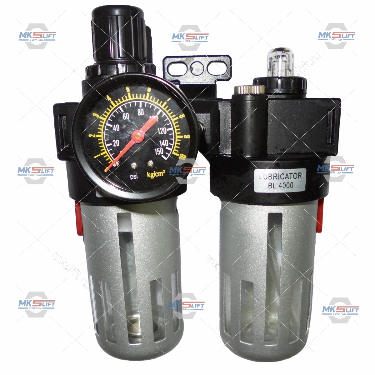 Фильтр-редуктор-лубрикатор, 1/2" KraftWell  арт. KRW1771.2A12