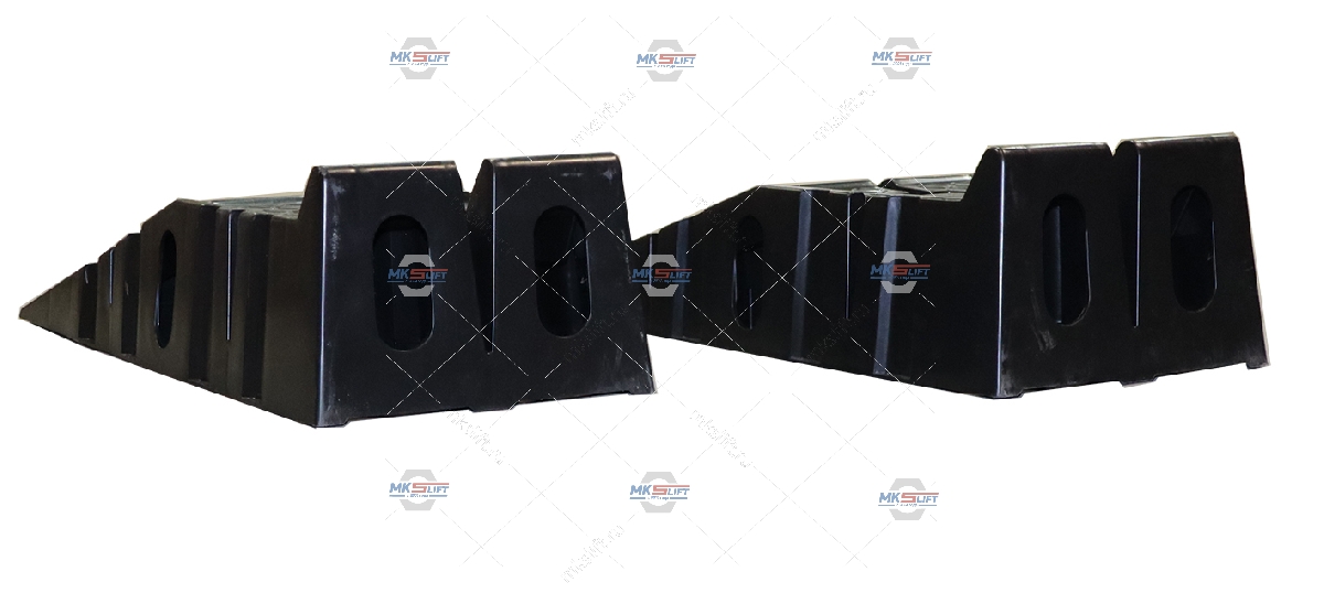 Трапы заездные пластиковые 2 шт. г/п 2500 кг. KraftWell  арт. KRW-CPR