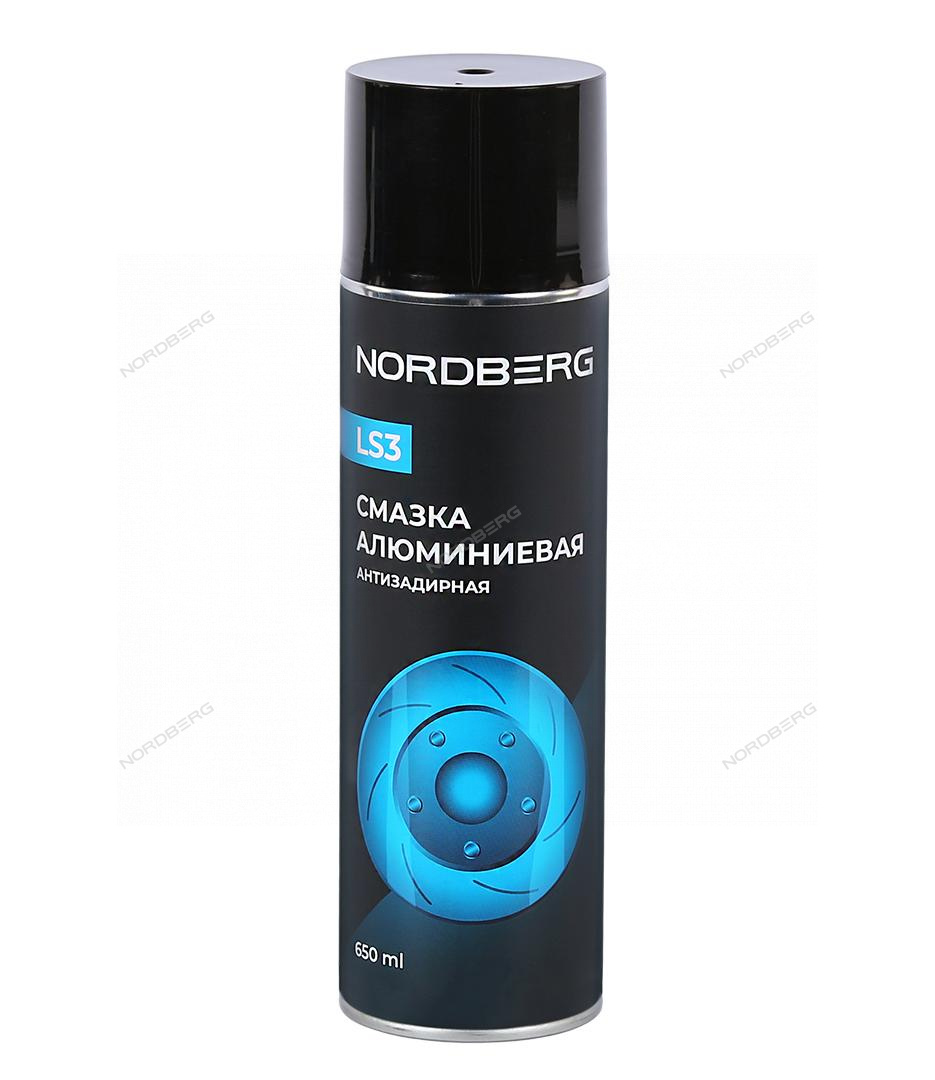 Смазка алюминиевая антизадирная LS3, аэрозоль, 650 мл NORDBERG